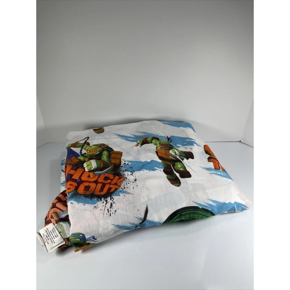 TEENAGE MUTANT‎ NINJA TURTLES Twin Flat And Fitted Sheets Nickelodeon 2013